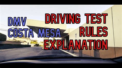 costa mesa dmv driving test hard|costa mesa dmv googkle maps.